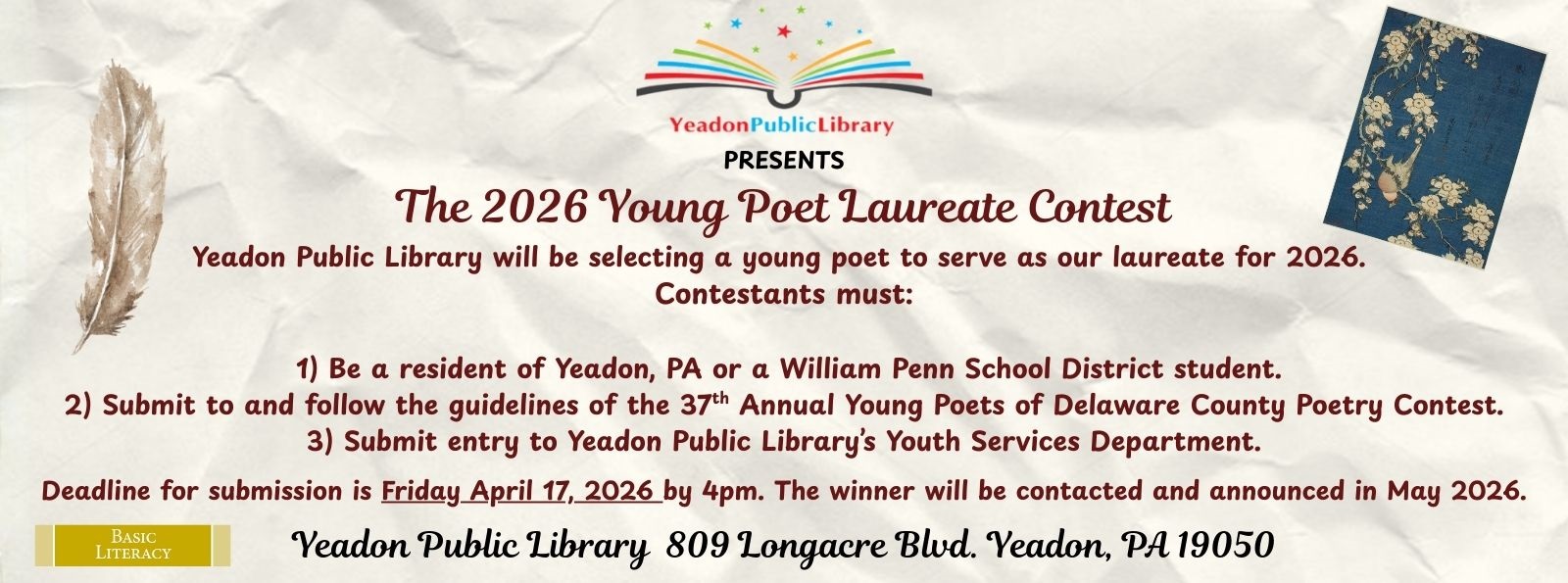 Young Poet Laureate Contest
