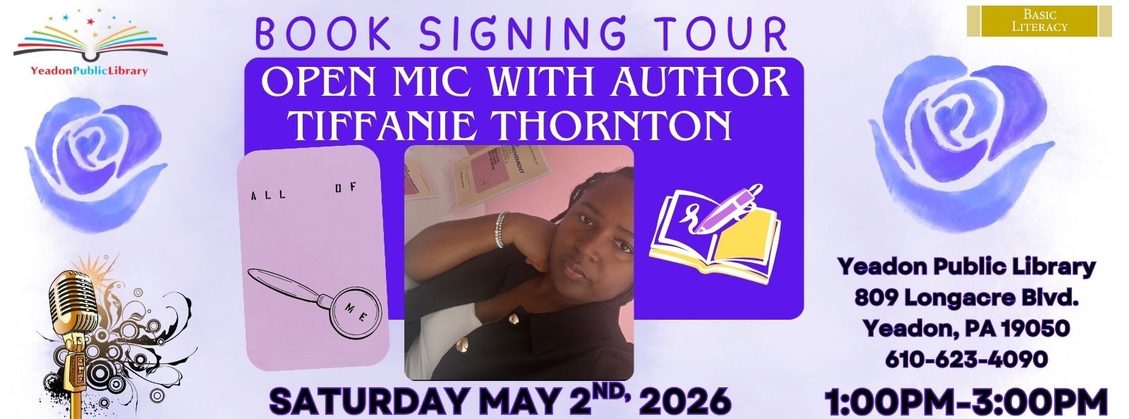 Book Signing Open Mic Tiffanie Thornton