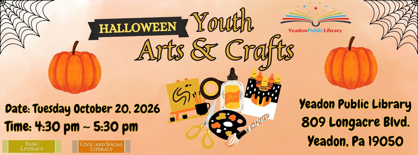 Youth Arts & Crafts (Halloween)