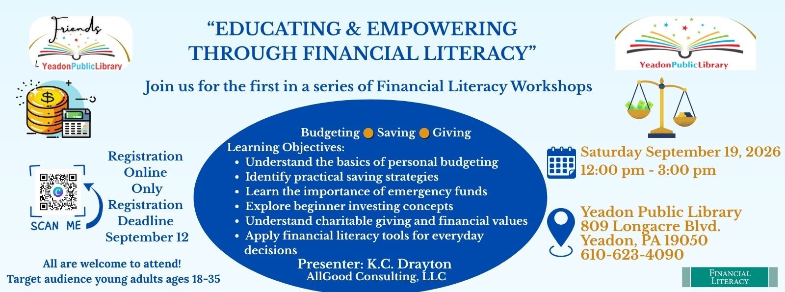 Educating & Empowering Financial Literacy Workshop