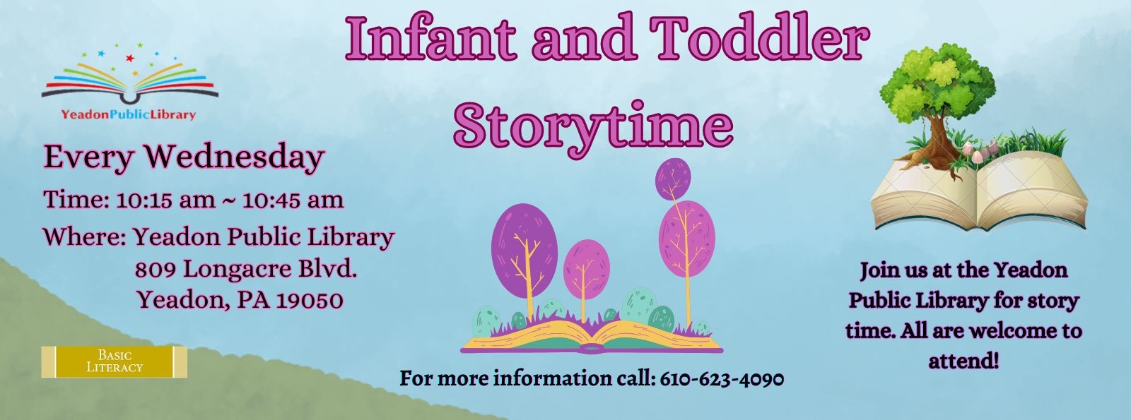 Infant & Toddler Story time