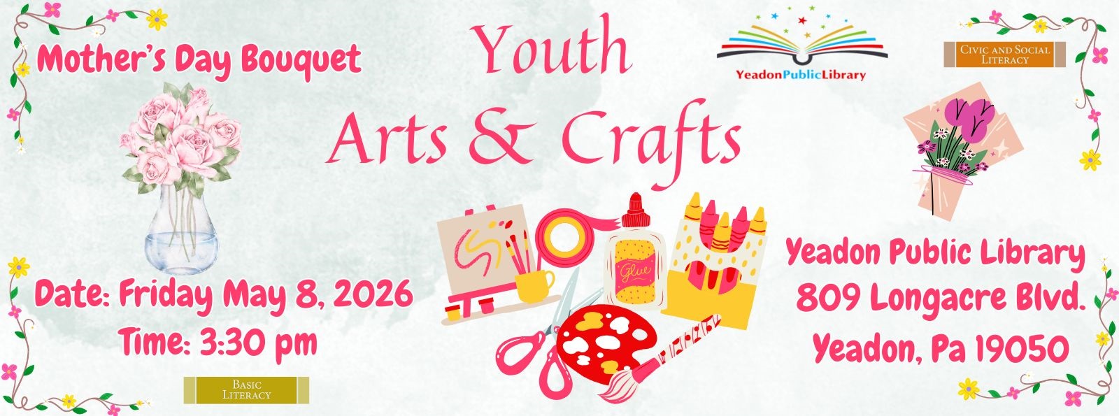Youth Arts & Crafts (Mother's Day)