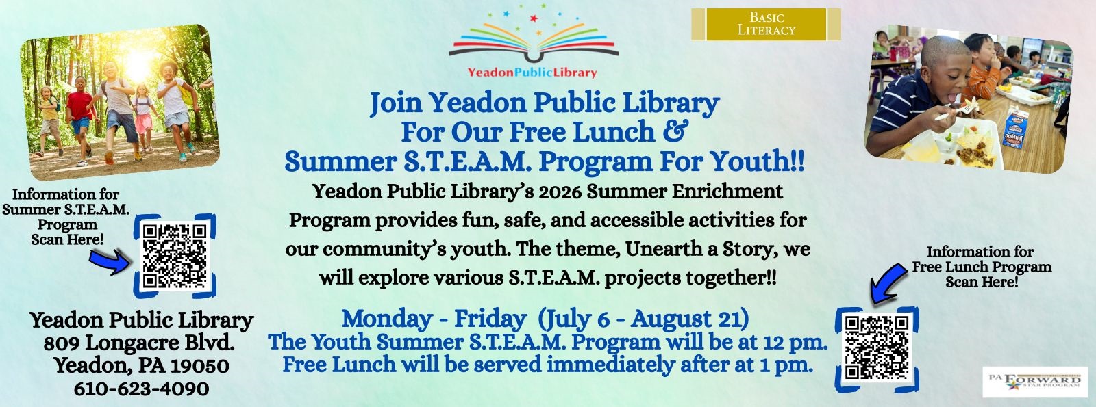 Youth Summer Lunch & S.T.E.A.M. Program