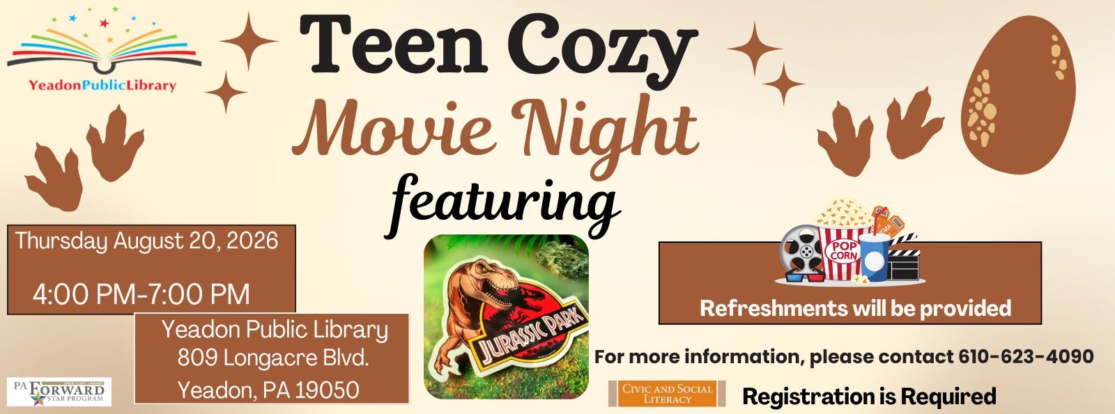 Teen Cozy Movie Night