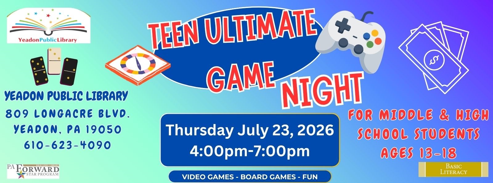 Teen Ultimate Game Night
