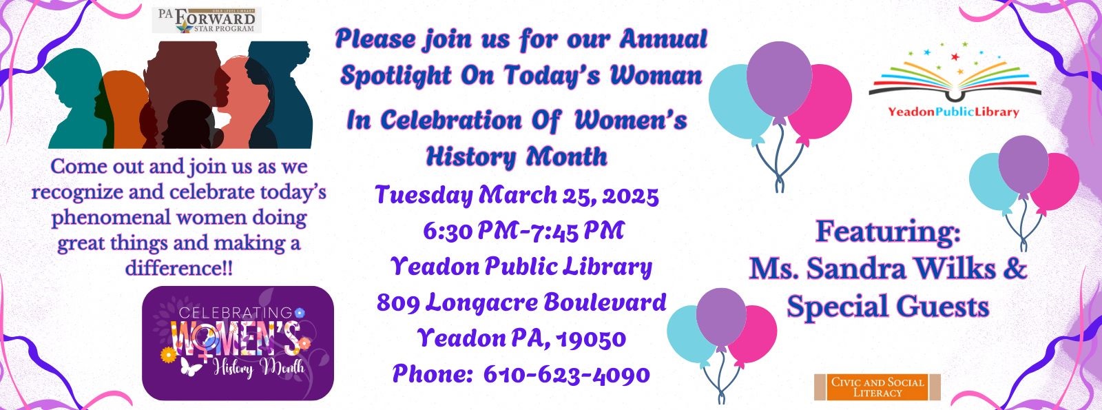 Women's History Month Program