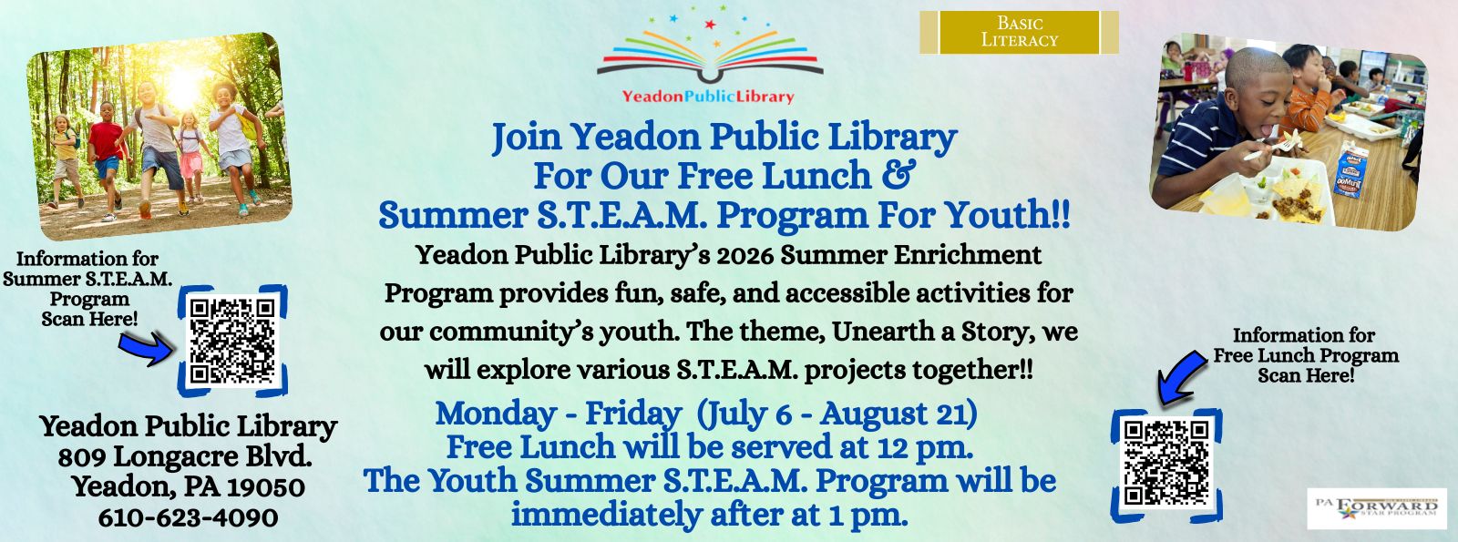 Youth Summer Lunch & S.T.E.A.M. Program