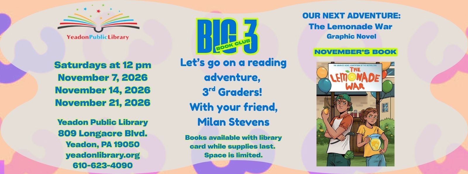 Youth Big 3 Book Club